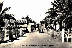 Barika - Entree de la Commune-Mixte